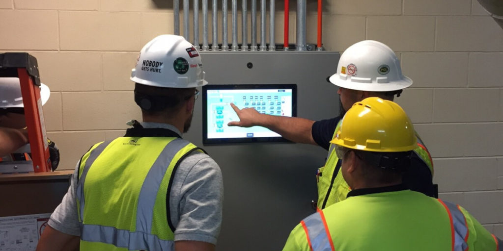 Pneumatic waste system control center